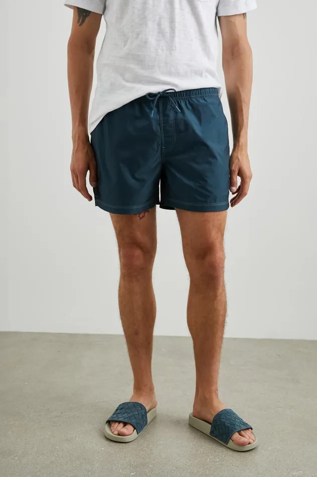 Rails Shorts and Swim Men LA BREA SWIM SHORT Dark Aegean