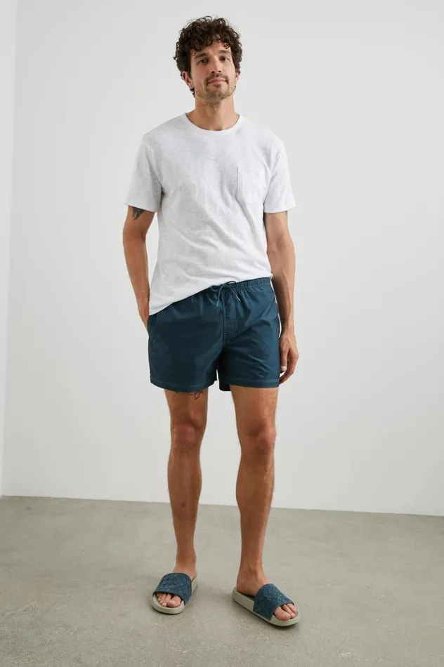 Rails Shorts and Swim Men LA BREA SWIM SHORT Dark Aegean