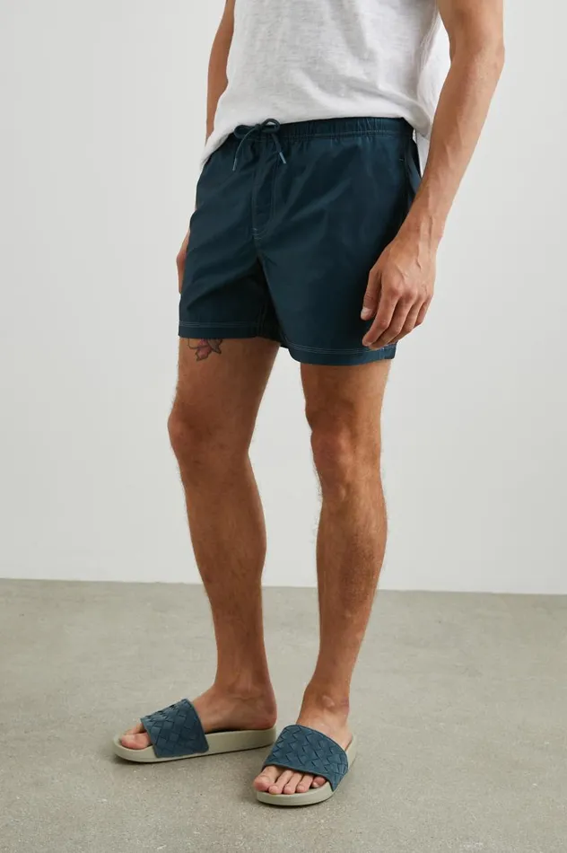 Rails Shorts and Swim Men LA BREA SWIM SHORT Dark Aegean
