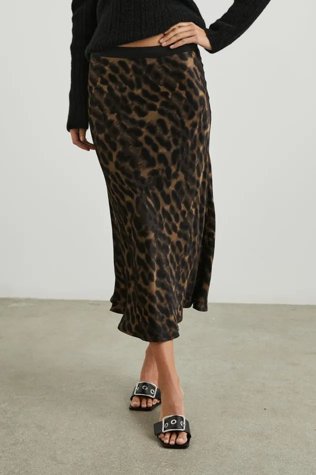 Rails Skirts Women BERLIN SKIRT Umber Leopard