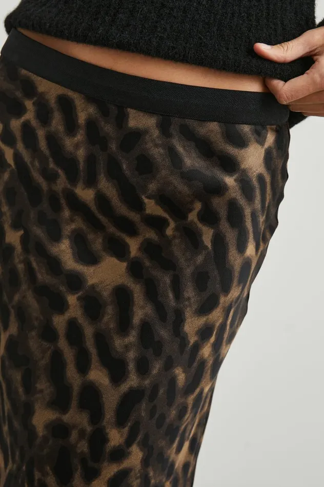 Rails Skirts Women BERLIN SKIRT Umber Leopard