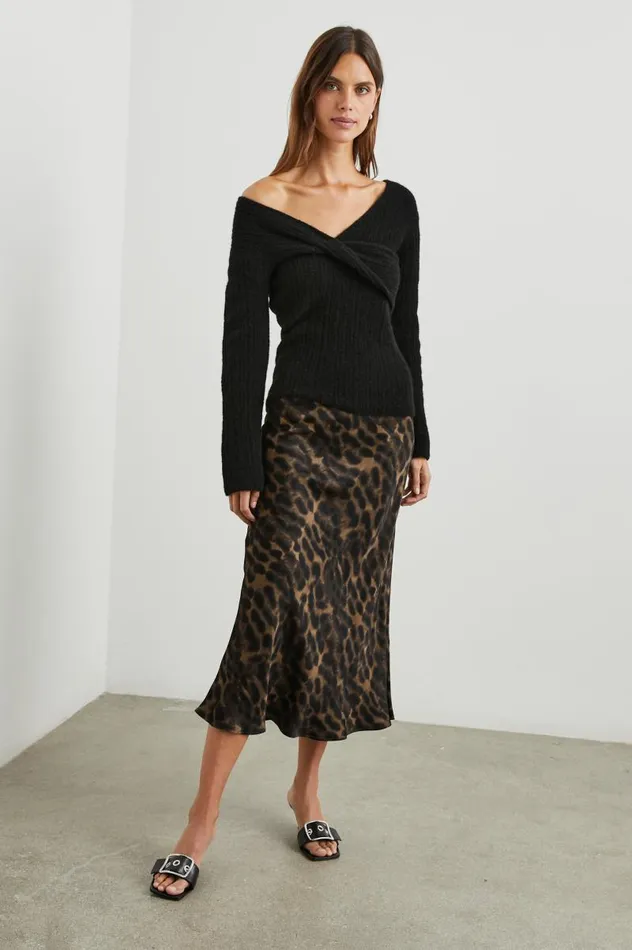 Rails Skirts Women BERLIN SKIRT Umber Leopard