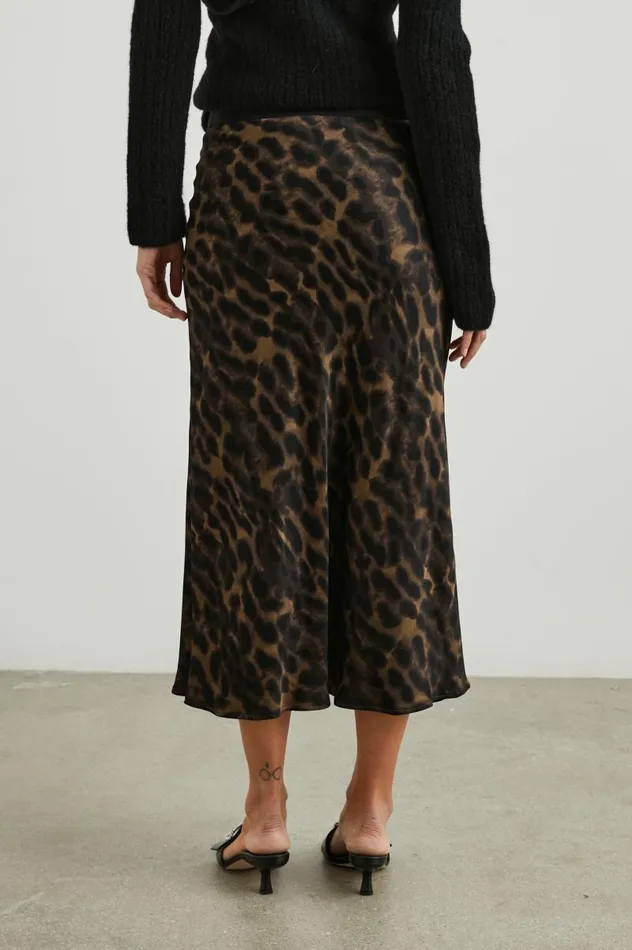 Rails Skirts Women BERLIN SKIRT Umber Leopard