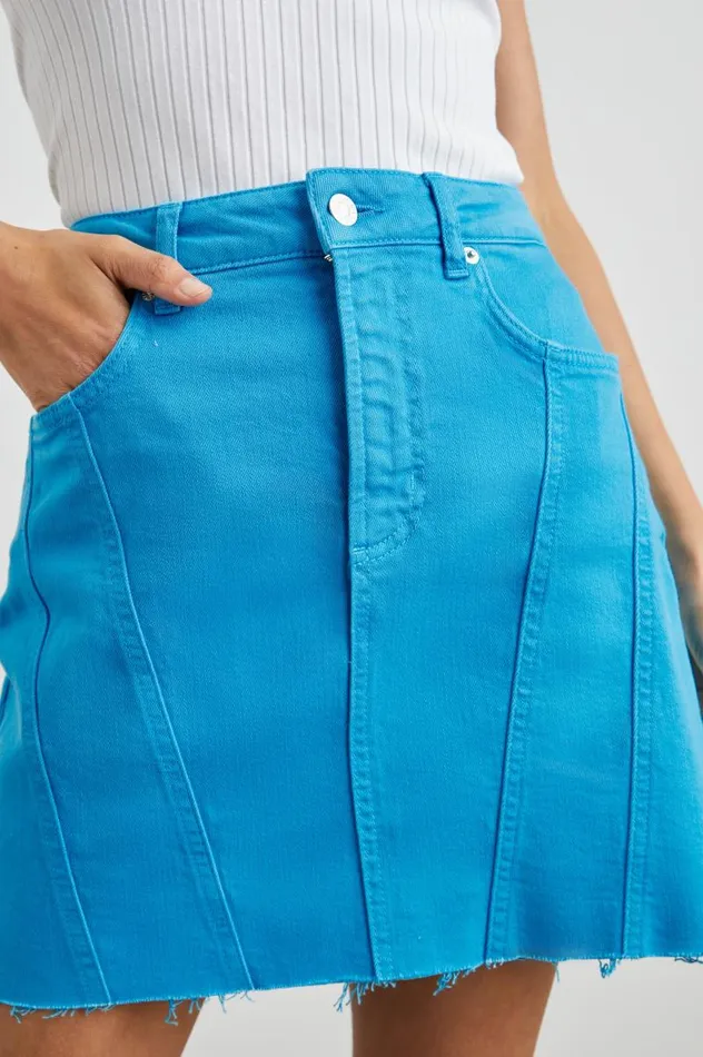 Rails Skirts Women BRENTWOOD SKIRT Aquarius Raw Hem
