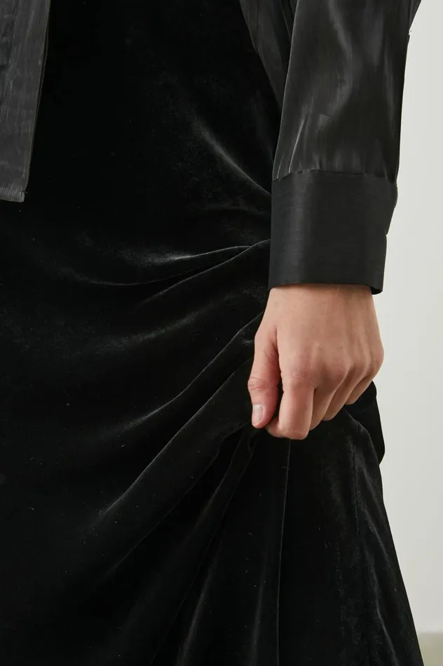 Rails Skirts Women LEIA SKIRT Black Velvet