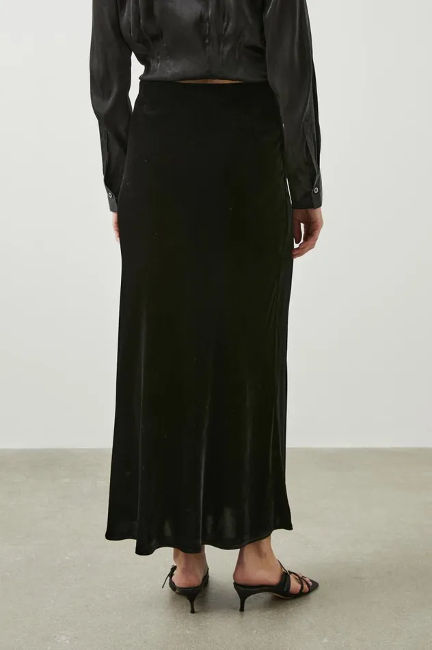 Rails Skirts Women LEIA SKIRT Black Velvet