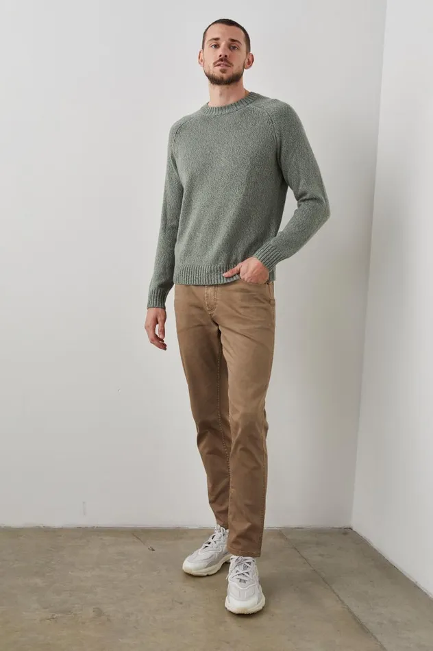 Rails Sweaters Men DONOVAN SWEATER Oregano