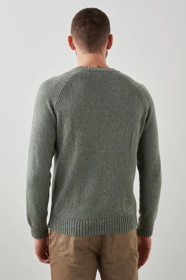Rails Sweaters Men DONOVAN SWEATER Oregano
