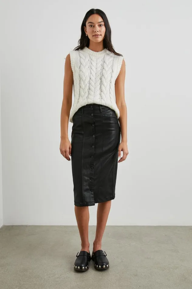 Rails Sweaters Women ALEXIS SWEATER VEST Ivory