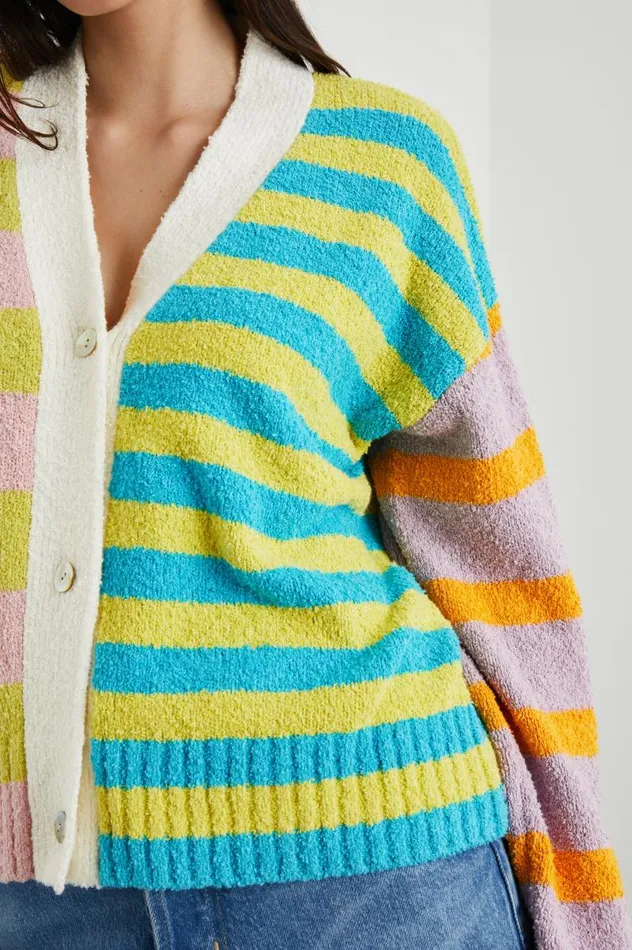 Rails Sweaters Women GENEVA CARDIGAN Mixed Stripe
