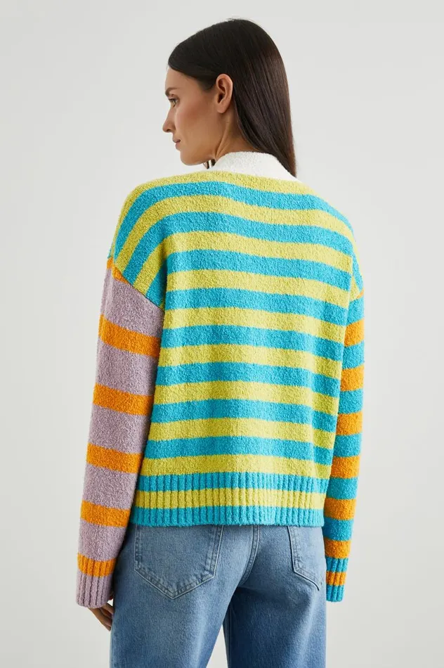 Rails Sweaters Women GENEVA CARDIGAN Mixed Stripe