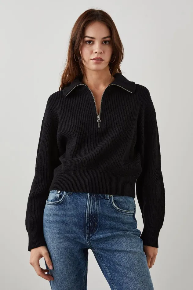 Rails Sweaters Women ROUX SWEATER Black