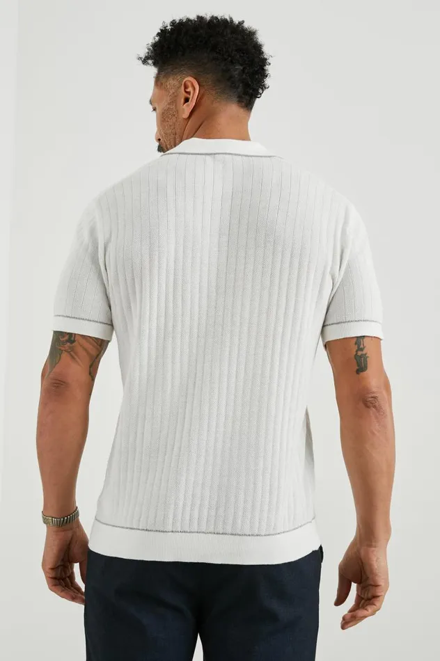 Rails TShirts and Thermals Men HARDY POLO SHIRT White