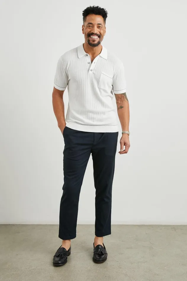 Rails TShirts and Thermals Men HARDY POLO SHIRT White