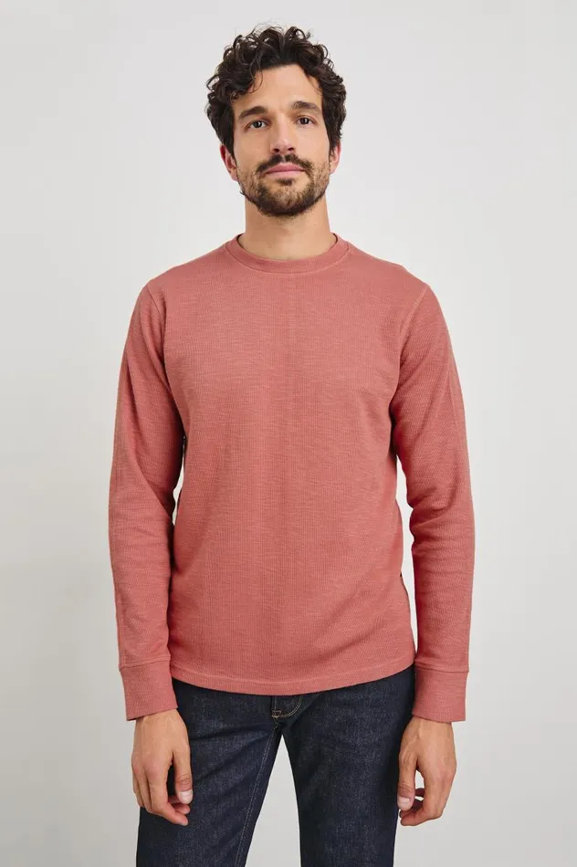 Rails TShirts and Thermals Men RHEESE THERMAL Red Brick