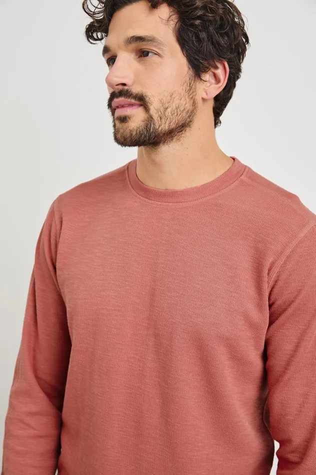 Rails TShirts and Thermals Men RHEESE THERMAL Red Brick