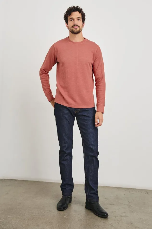 Rails TShirts and Thermals Men RHEESE THERMAL Red Brick