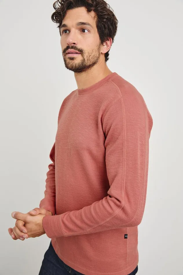 Rails TShirts and Thermals Men RHEESE THERMAL Red Brick