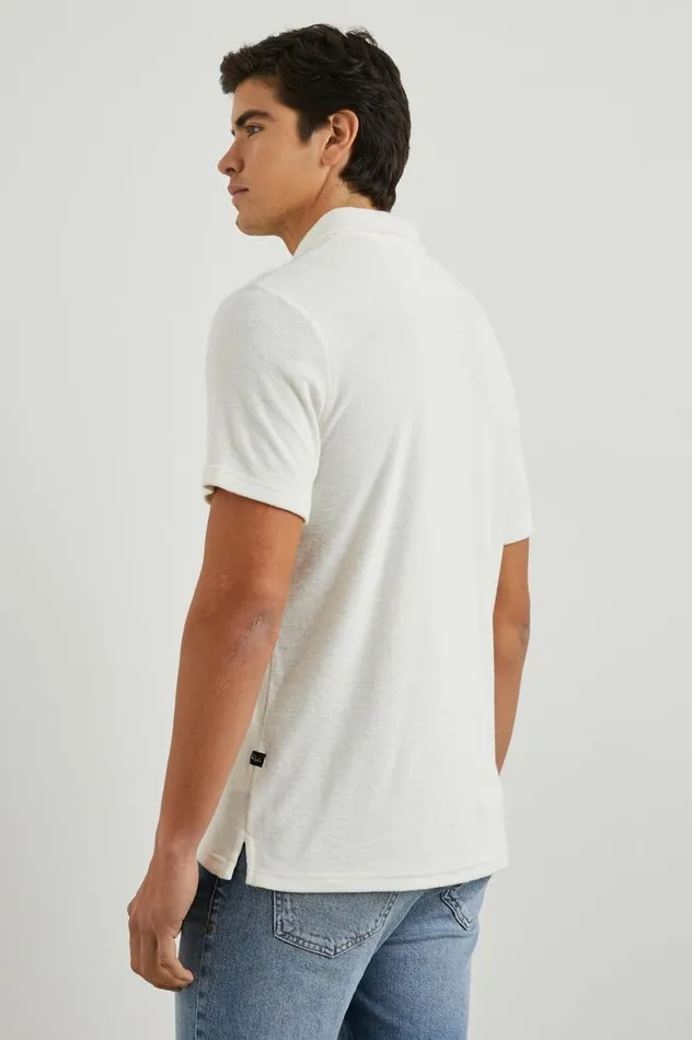 Rails TShirts and Thermals Men RHEN POLO SHIRT Pearl