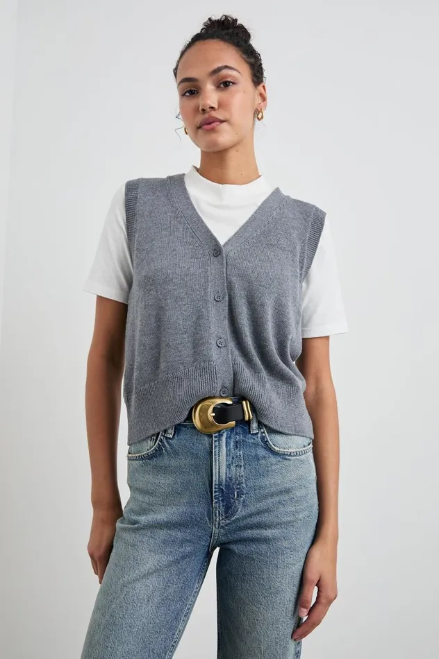 Rails Tops Women ANNIKA VEST Charcoal