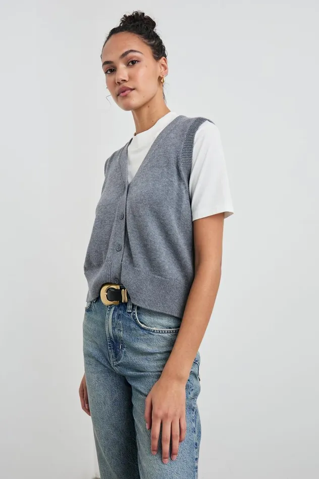 Rails Tops Women ANNIKA VEST Charcoal