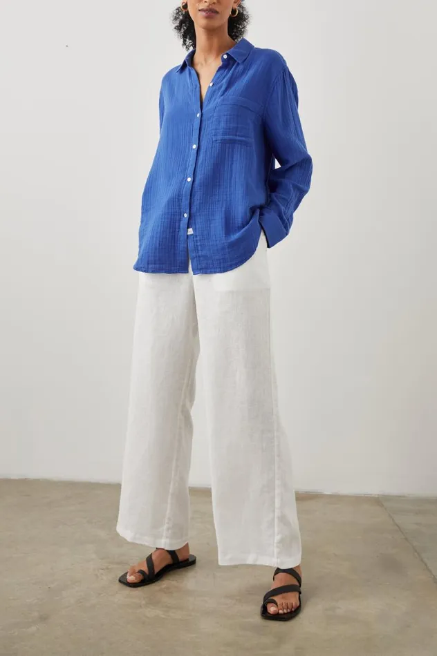 Rails Tops Women ELLIS SHIRT Cobalt