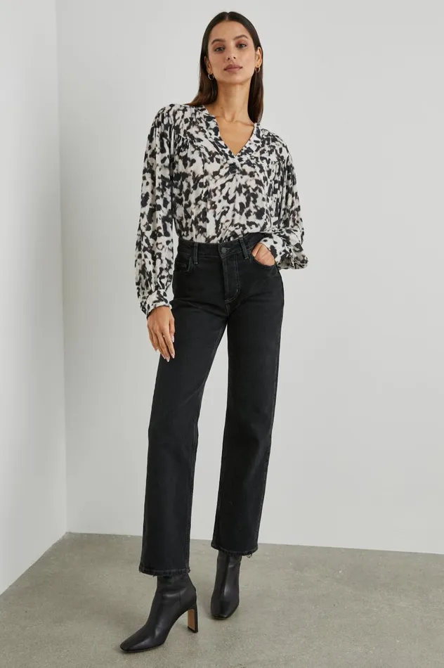Rails Tops Women FABLE TOP Blurred Cheetah