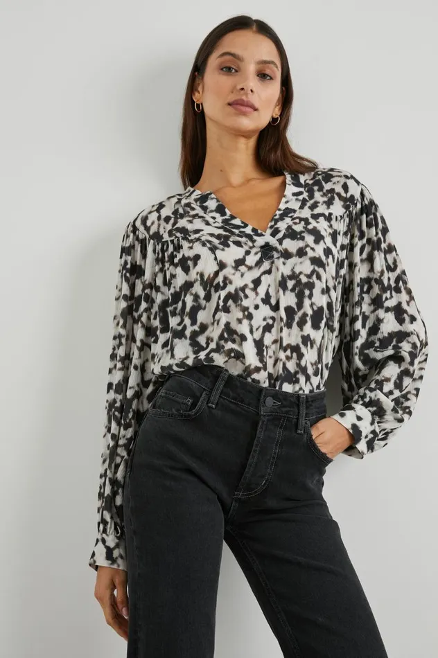 Rails Tops Women FABLE TOP Blurred Cheetah