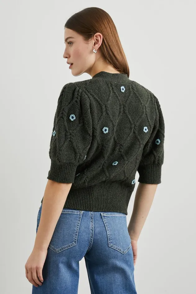Rails Tops Women ISLA CARDIGAN Forest Daisies
