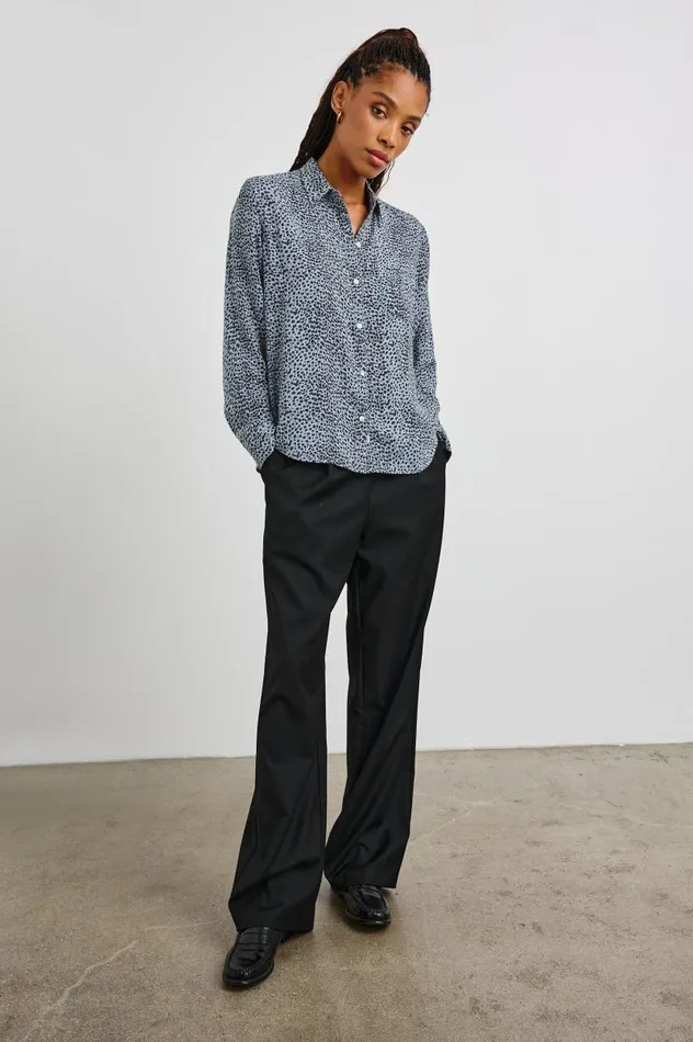 Rails Tops Women JOSEPHINE SHIRT Blue Lynx