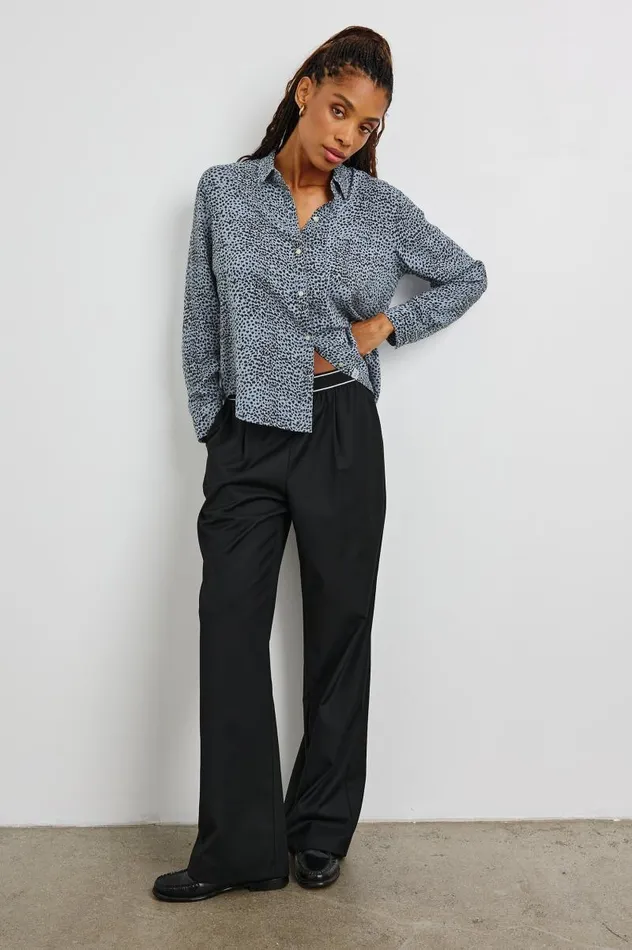 Rails Tops Women JOSEPHINE SHIRT Blue Lynx