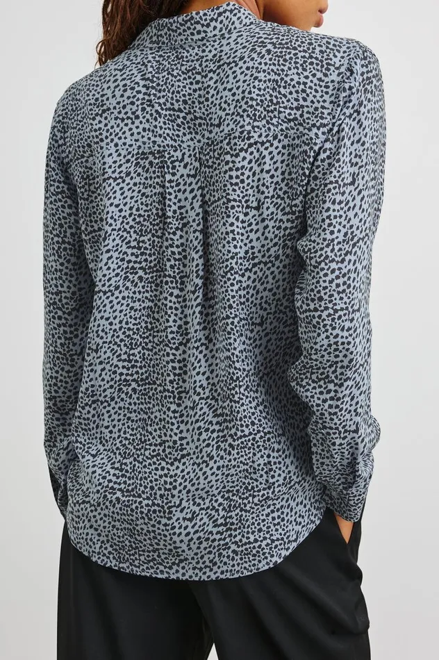 Rails Tops Women JOSEPHINE SHIRT Blue Lynx