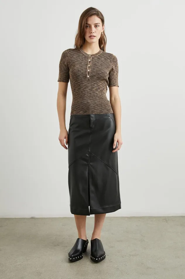 Rails Tops Women TONI TOP Mocha Space Dye