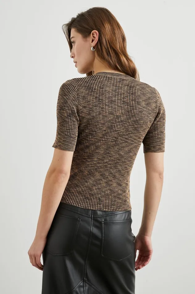 Rails Tops Women TONI TOP Mocha Space Dye