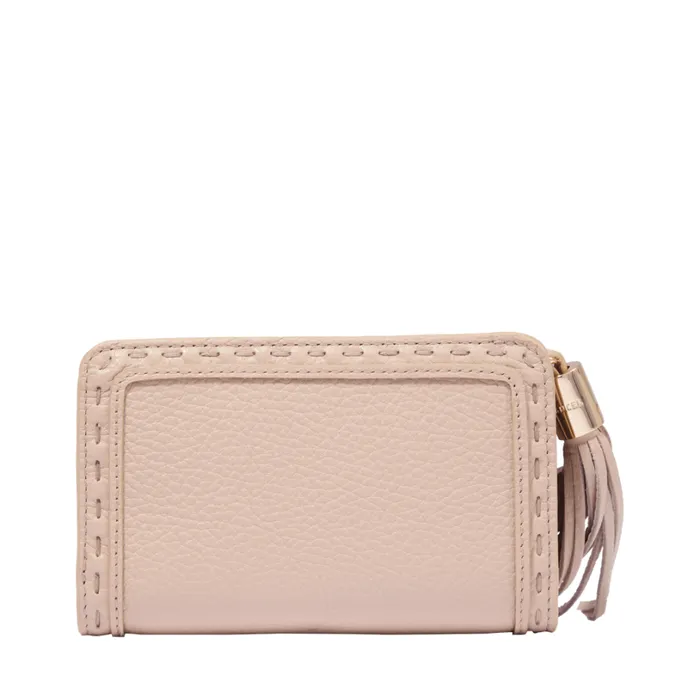 Rectangular Zip Compact Wallet Cappuccinogold Women Lancel Wallet