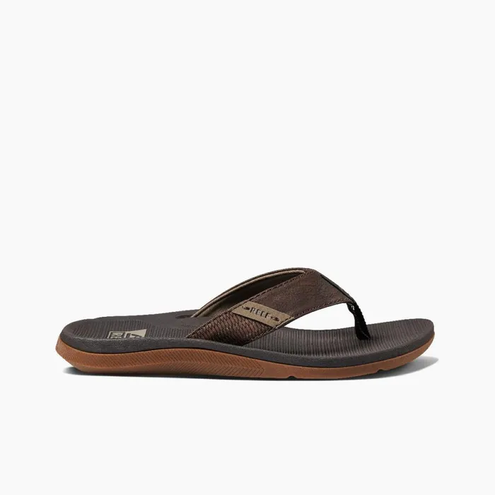 Reef Flip Flops Men Santa Ana Brown