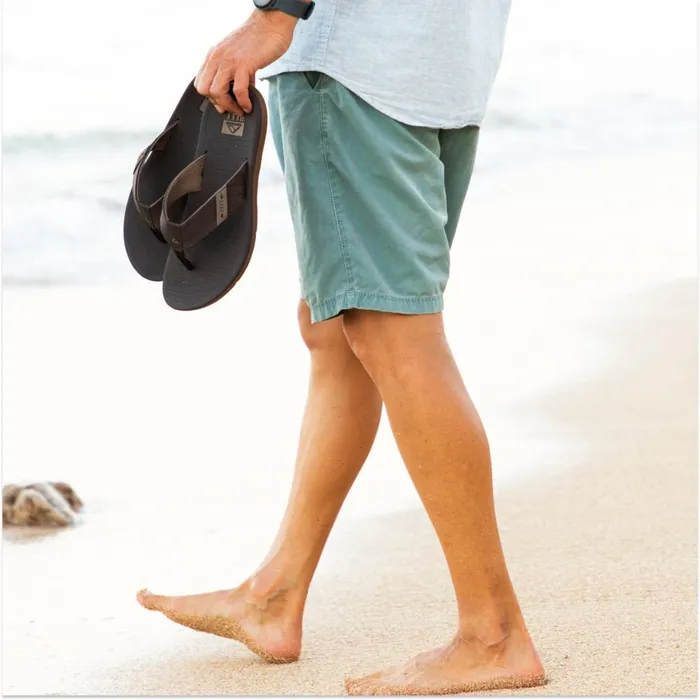 Reef Flip Flops Men Santa Ana Brown