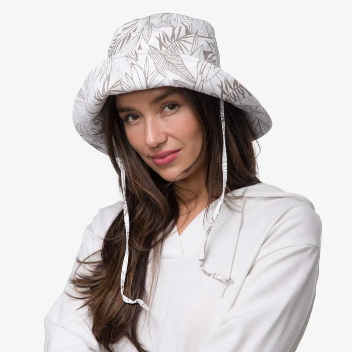 Reef Hats and Beanies Women Rudy Printed Bucket Hat Mushroom
