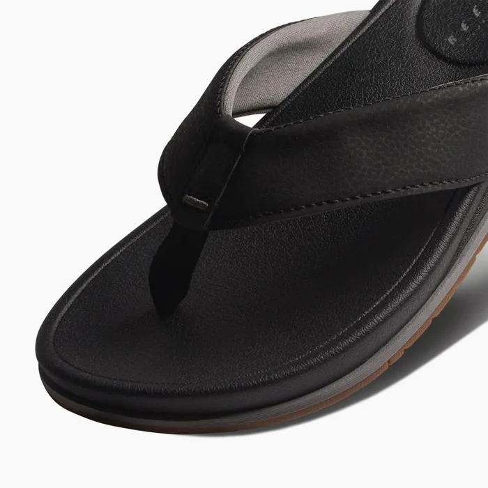 Reef Sandals Men Cushion Bonzer Blackgum Reef Sandals Men Cushion Bonzer Blackgum