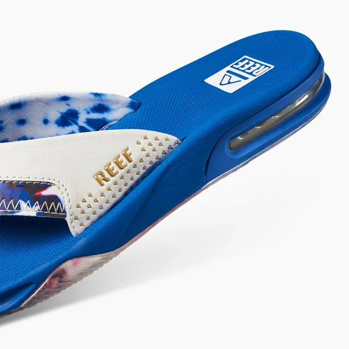 Reef Sandals Men Fanning Red White And Blue