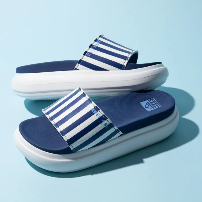 Reef Sandals Women Cushion Bondi Bay Bluestone Lane Blue