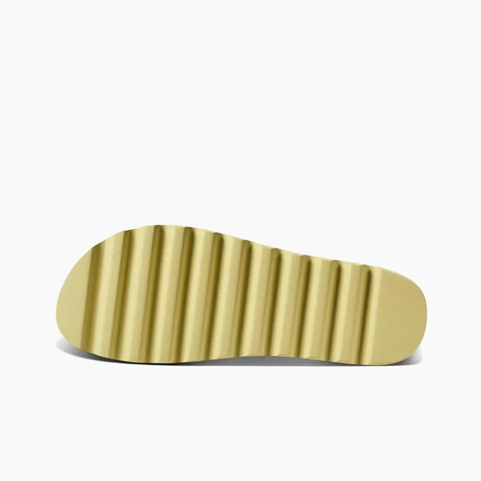 Reef Sandals Women Cushion Vista Hi Citron Suede
