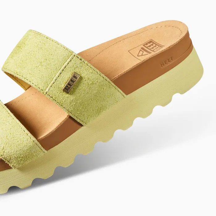 Reef Sandals Women Cushion Vista Hi Citron Suede