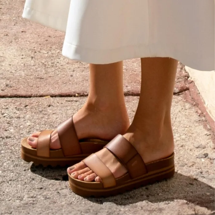 Reef Sandals Women Cushion Vista Hi Espresso Duo