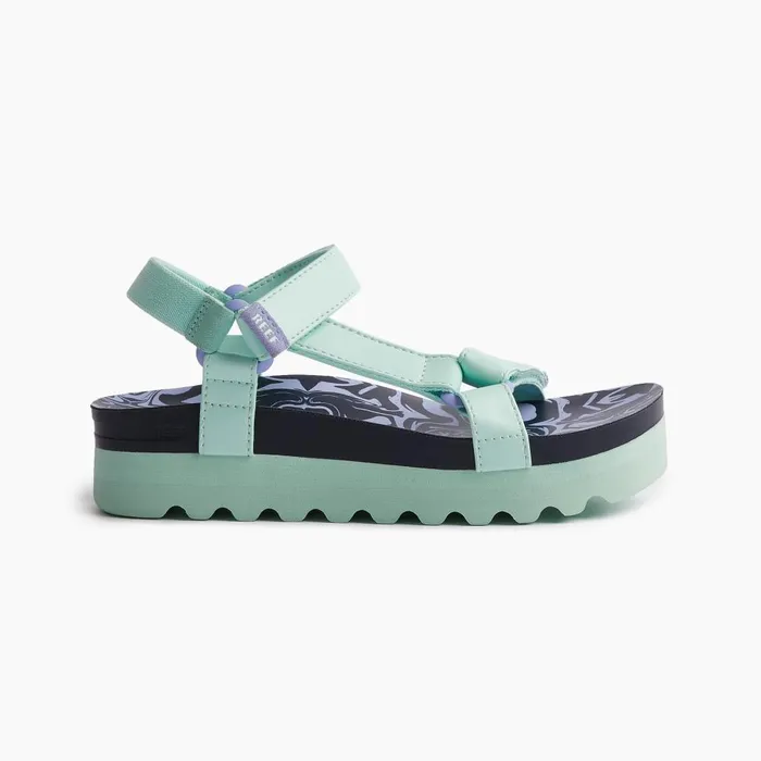 Reef Sandals Women Rem Hi X Sanctuary Cosmic Green