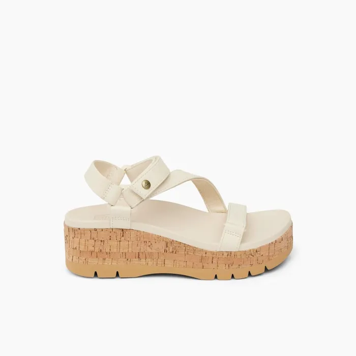 Reef Sandals Women Vista Higher Luna Vintage Cork