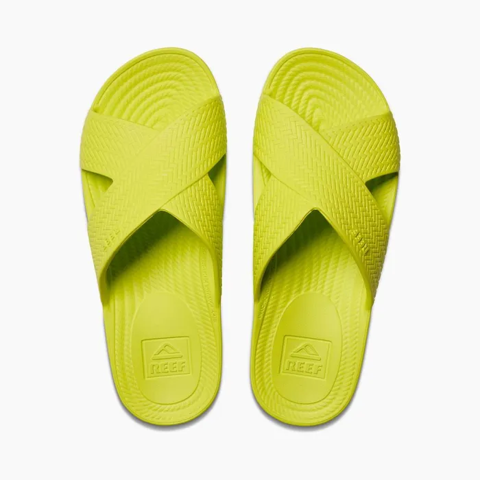 Reef Sandals Women Water X Slide Lime Reef Sandals Women Water X Slide Lime