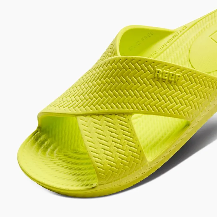 Reef Sandals Women Water X Slide Lime Reef Sandals Women Water X Slide Lime