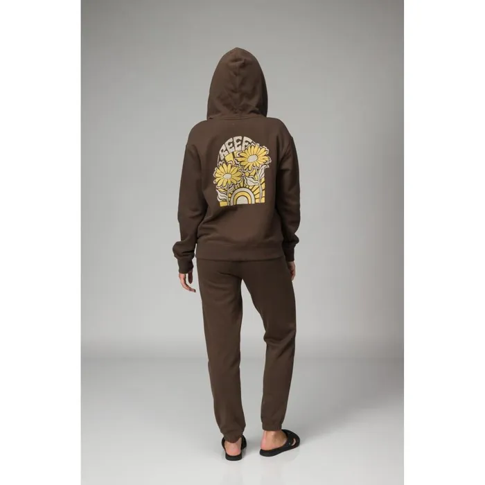 Reef Shorts Pants and Skirts Women Misty Fleece Jogger Slate Brown