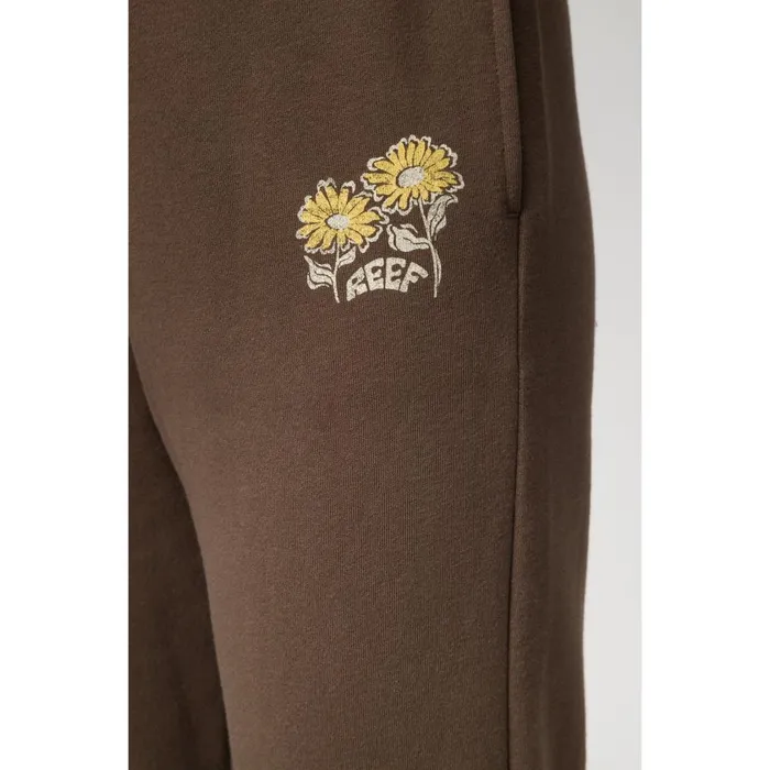Reef Shorts Pants and Skirts Women Misty Fleece Jogger Slate Brown